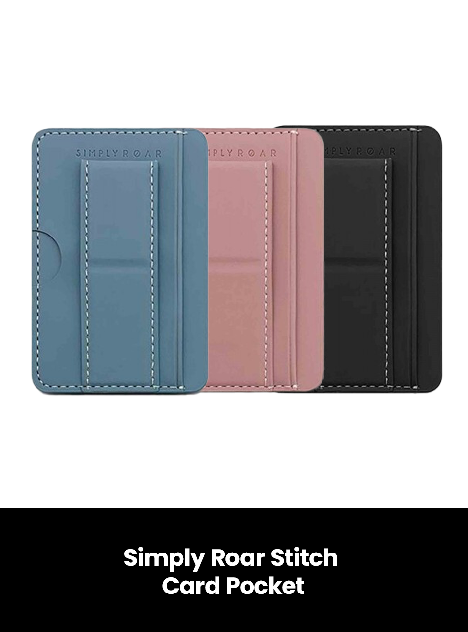 Simply Roar Stitch Card Pocket