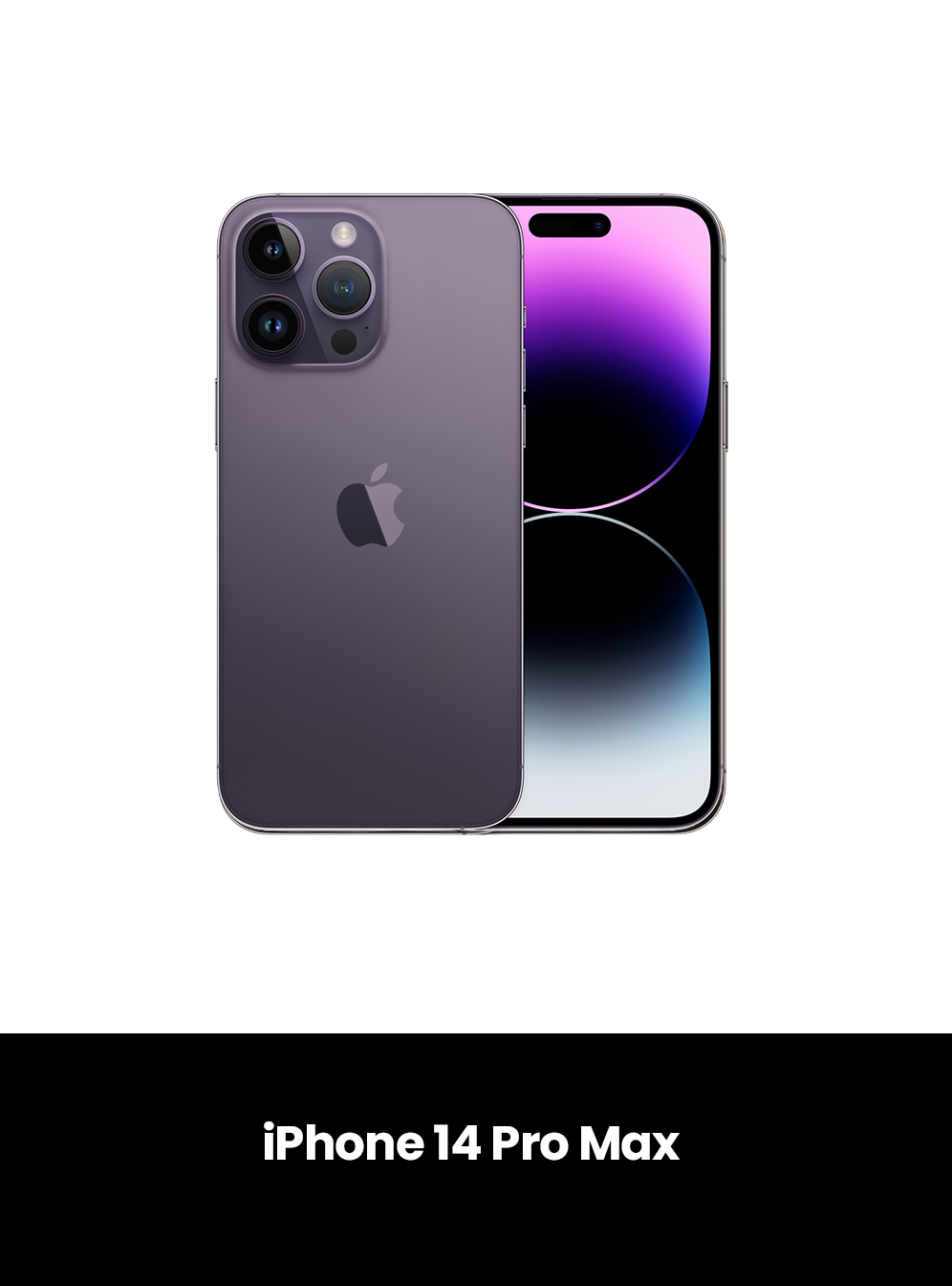iPhone 14 Pro Max Dual Sim Nano Approved, Colour: Deep Purple, Storage: 1TB