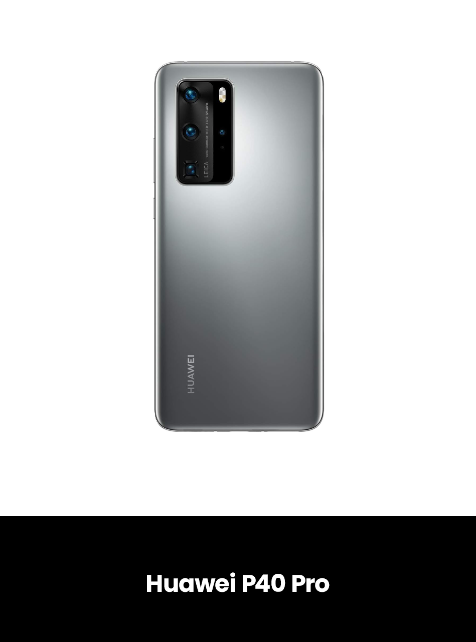 Huawei P40 Pro Nano Approved, Colour: Gray, Size: 256GB