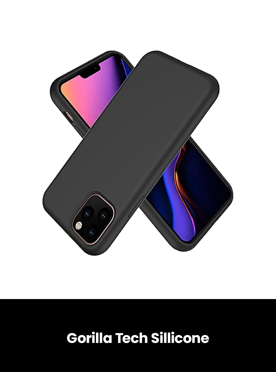 Gorilla Tech  Silicone Case - Apple, Color: Black, Size: 6/6s