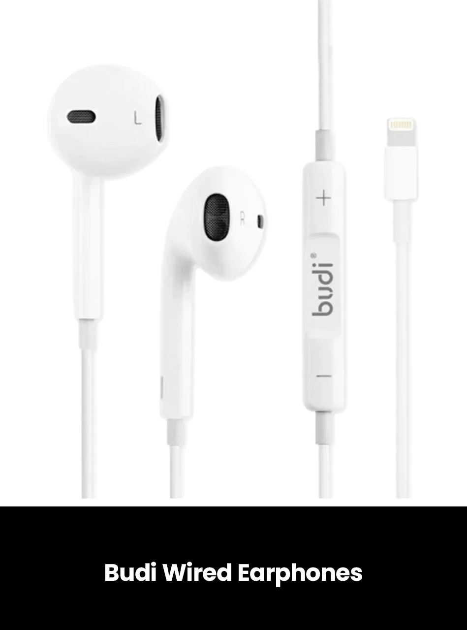 Budi Wired Earphones