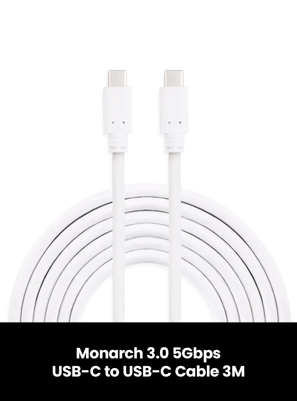Monarch 3.0 5Gbps USB-C to USB-C Cable 3M