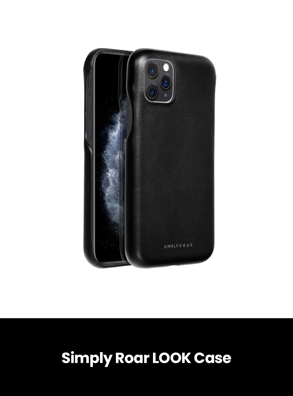 Simply Roar LOOK Case, Colour: Black, Model: Apple iPhone  12 Pro Max