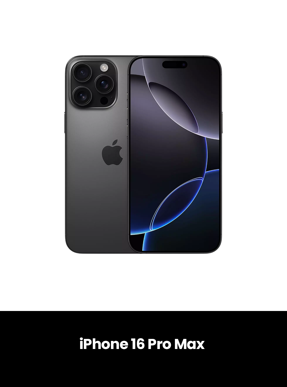 iPhone 16 Pro Max Nano Approved, Colour: Black Titanium, Storage: 256GB