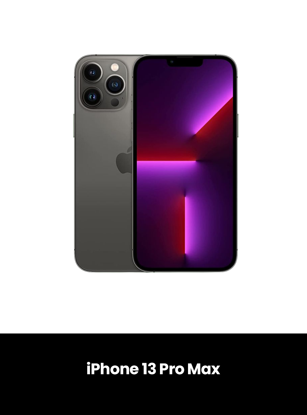 iPhone 13 Pro Max Nano Approved, Colour: Graphite, Storage: 128GB