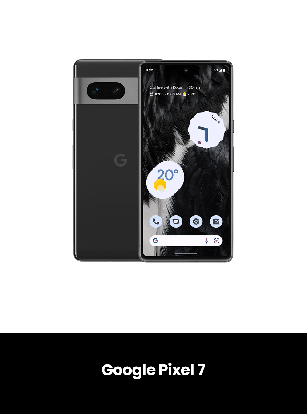 Google Pixel 7 Nano Approved, Colour: Graphite, Size: 128 GB
