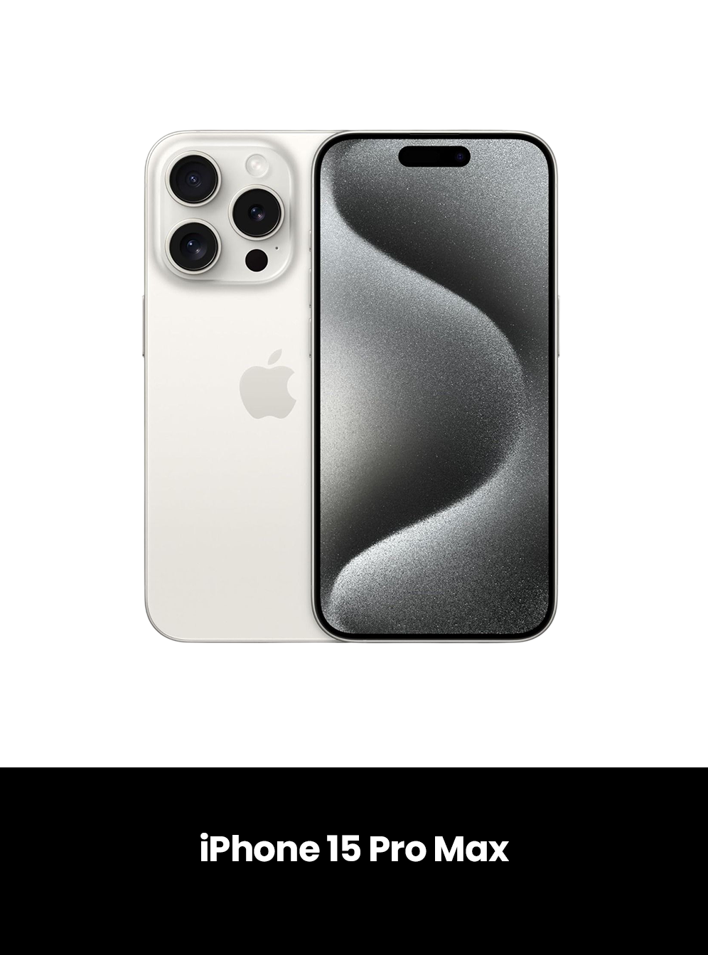 iPhone 15 Pro Max Nano Approved, Colour: White Titanium, Storage: 256GB