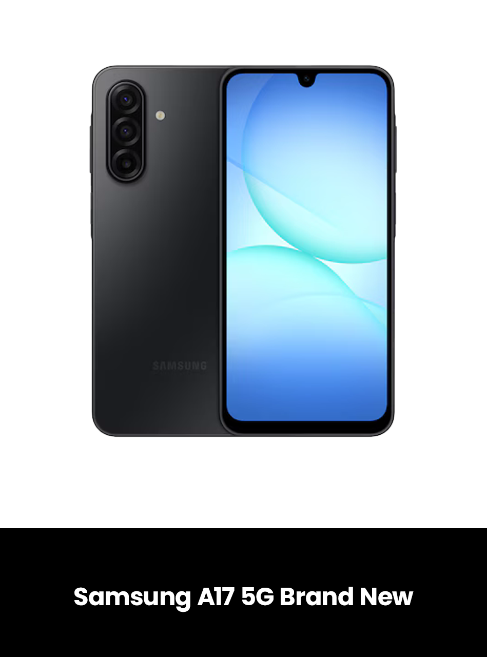 Samsung A17 5G Brand New, Colour: Black, Storage: 128GB
