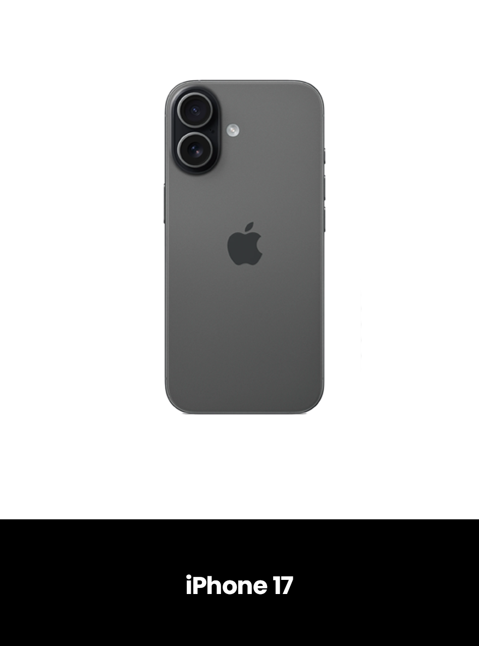 iPhone 17 Nano Approved, Colour: Black, Size: 256GB