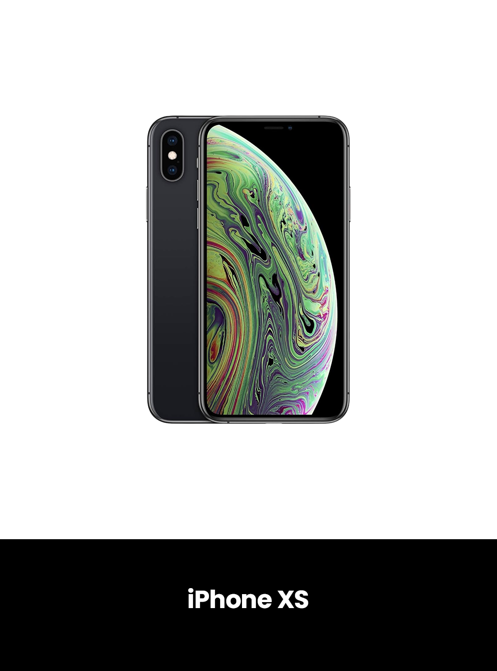 iPhone Xs Nano Approved, Colour: Space Grey, Storage: 64GB