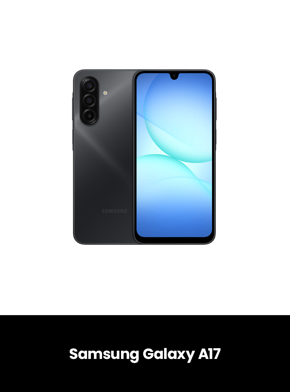 Samsung Galaxy A17 Brand New, Colour: Black, Storage: 128GB