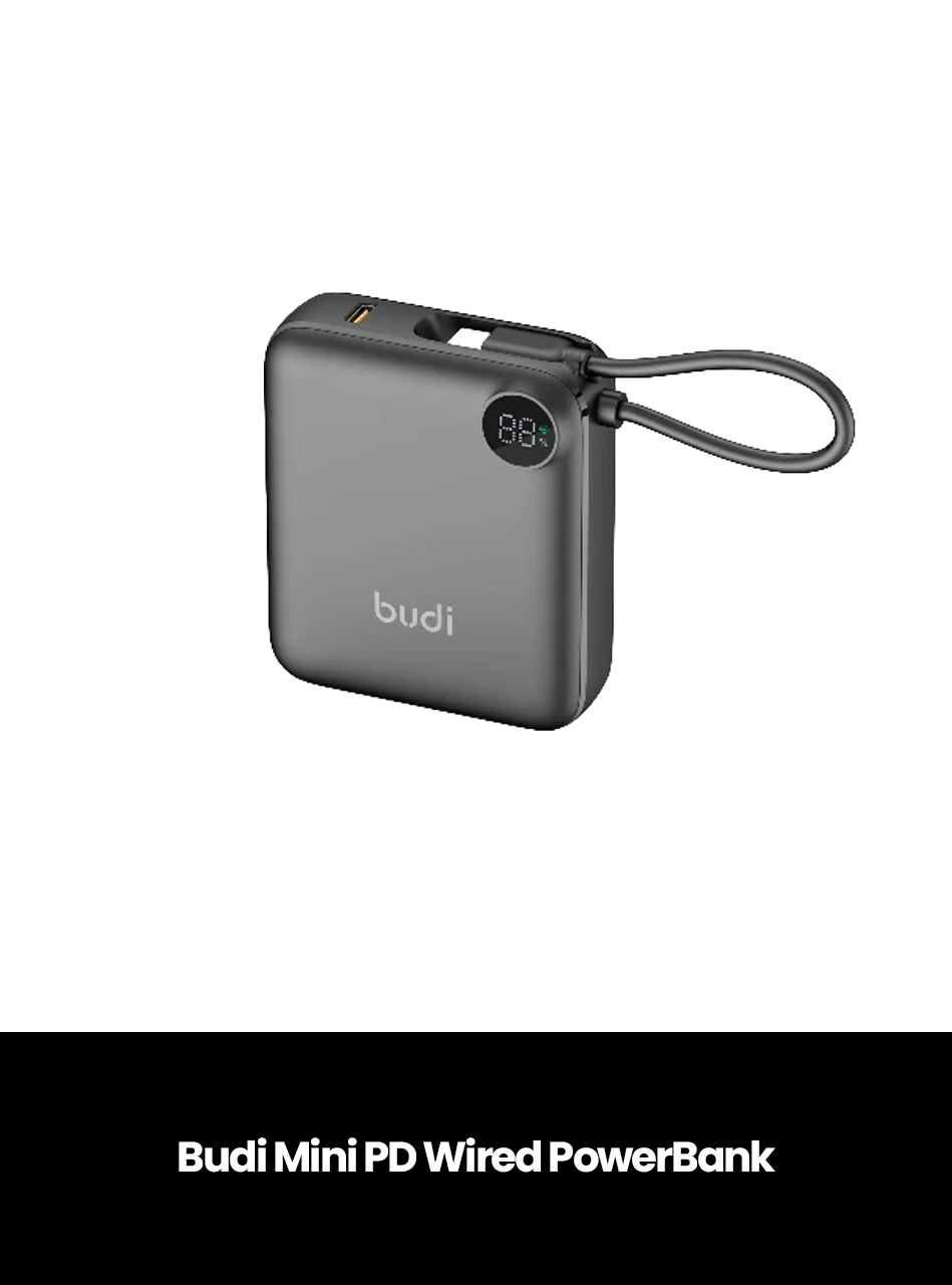 Budi Mini PD Wired PowerBank