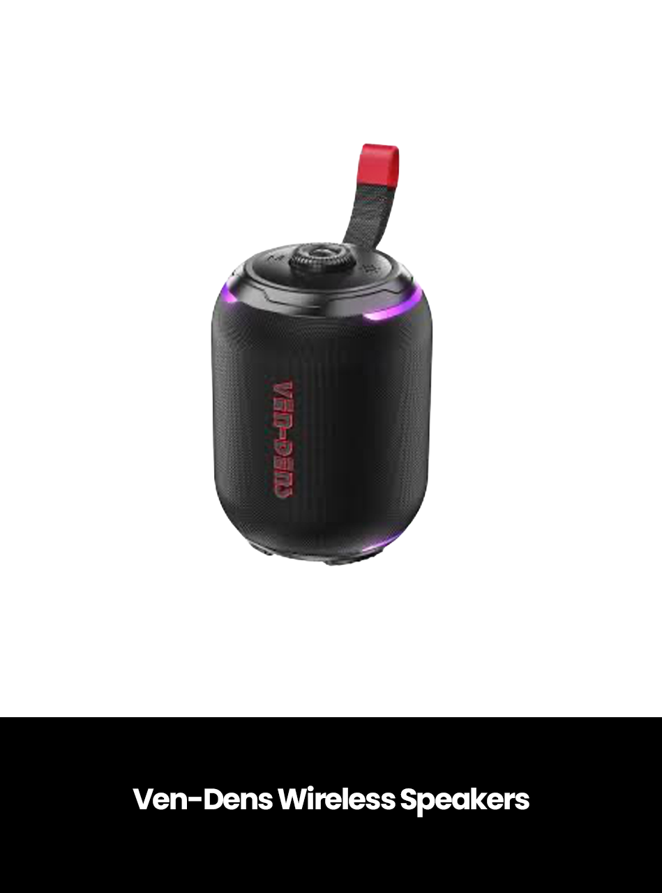 Ven-Dens Wireless Speakers, Model: 10W | VD-SPK022