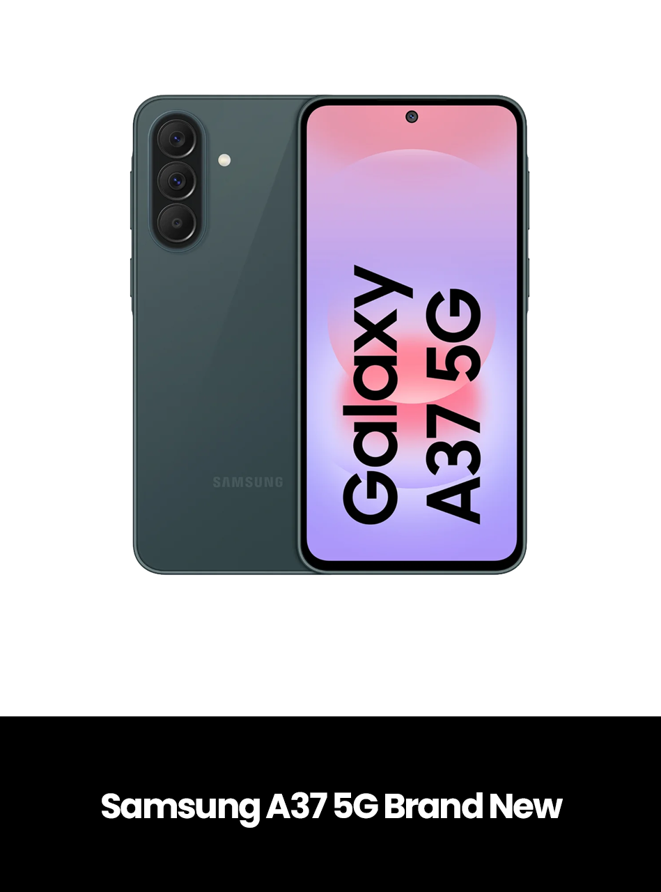 Samsung Galaxy A37 5G  Brand New, Colour: GrayGreen, Storage: 128GB