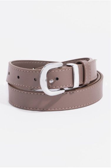 Knock Out Taupe Belt