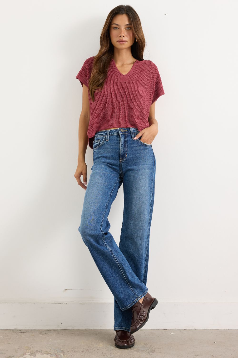 Allison Dark Denim Jeans