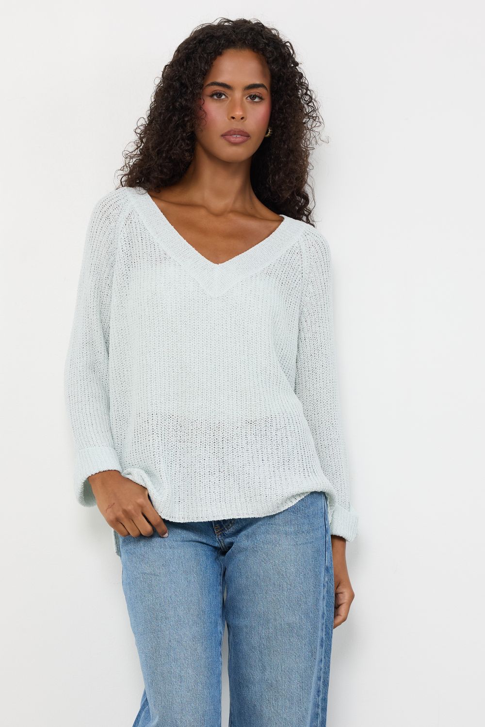 Hadley  Everyday Light Blue Knit