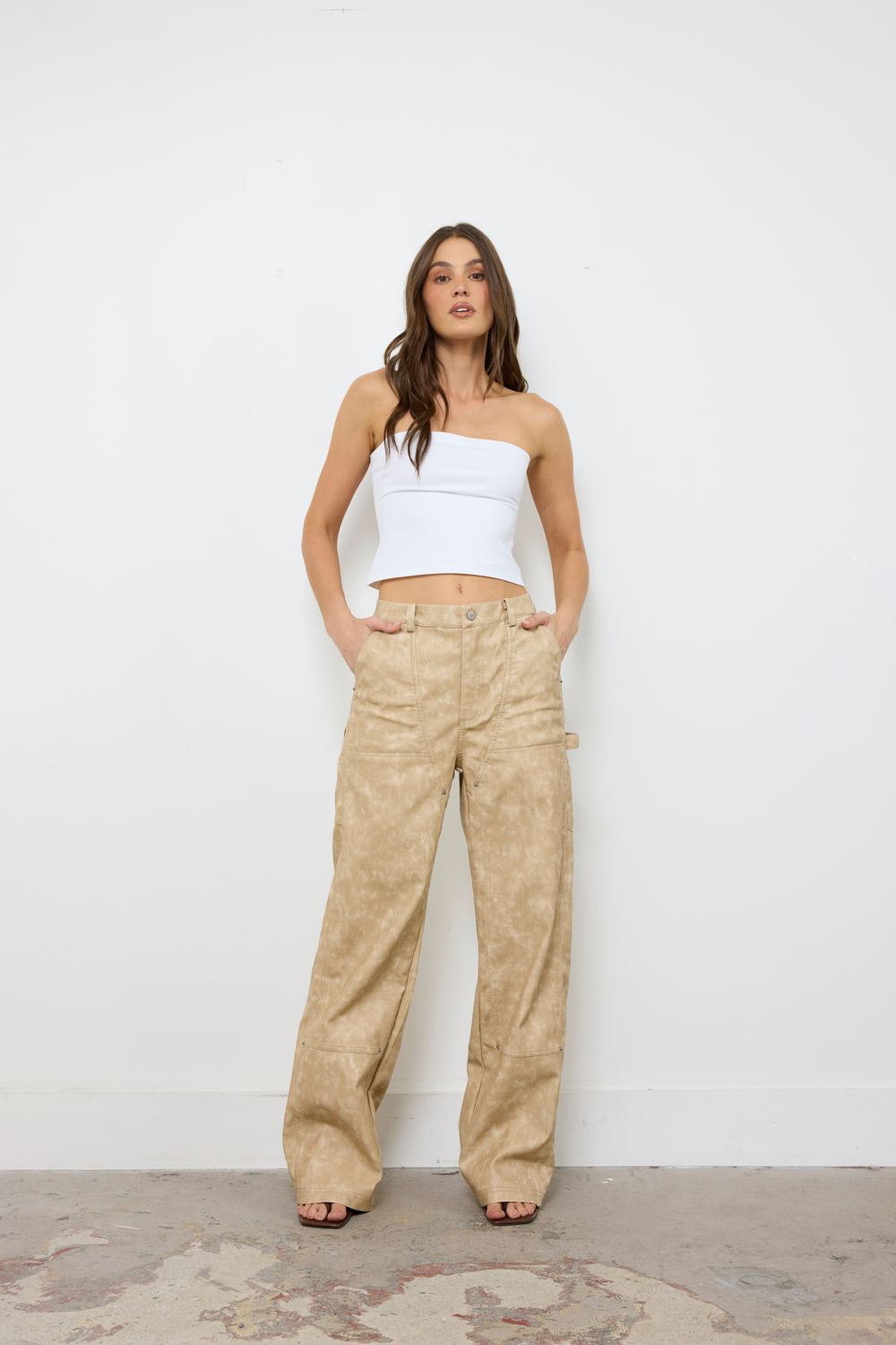 Bonding White Tube Top