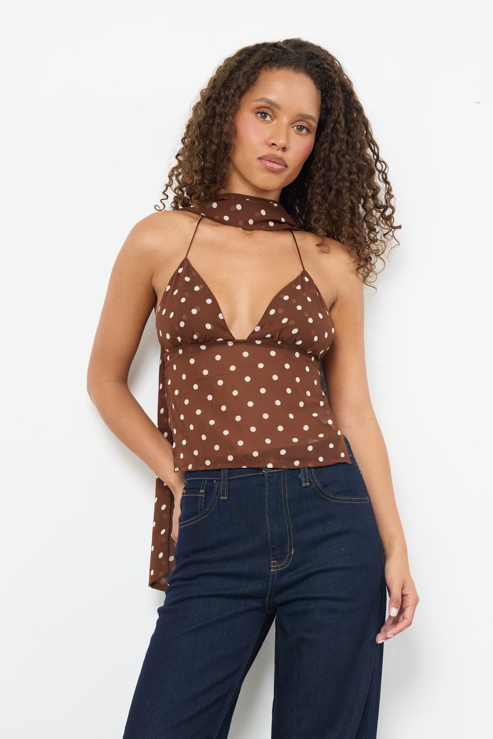 I Pick Clarke Brown Top