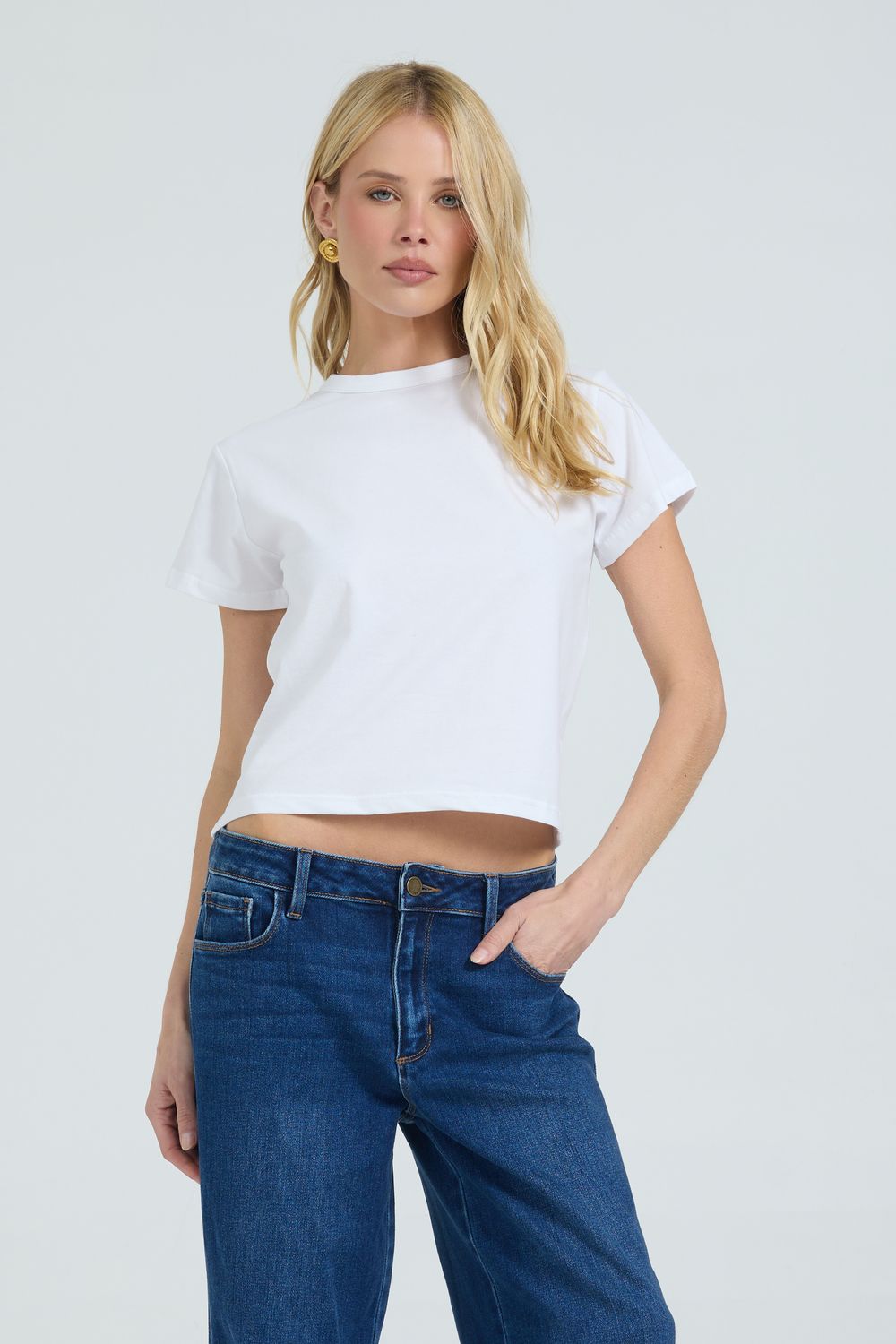 Basic B*tch White T-Shirt