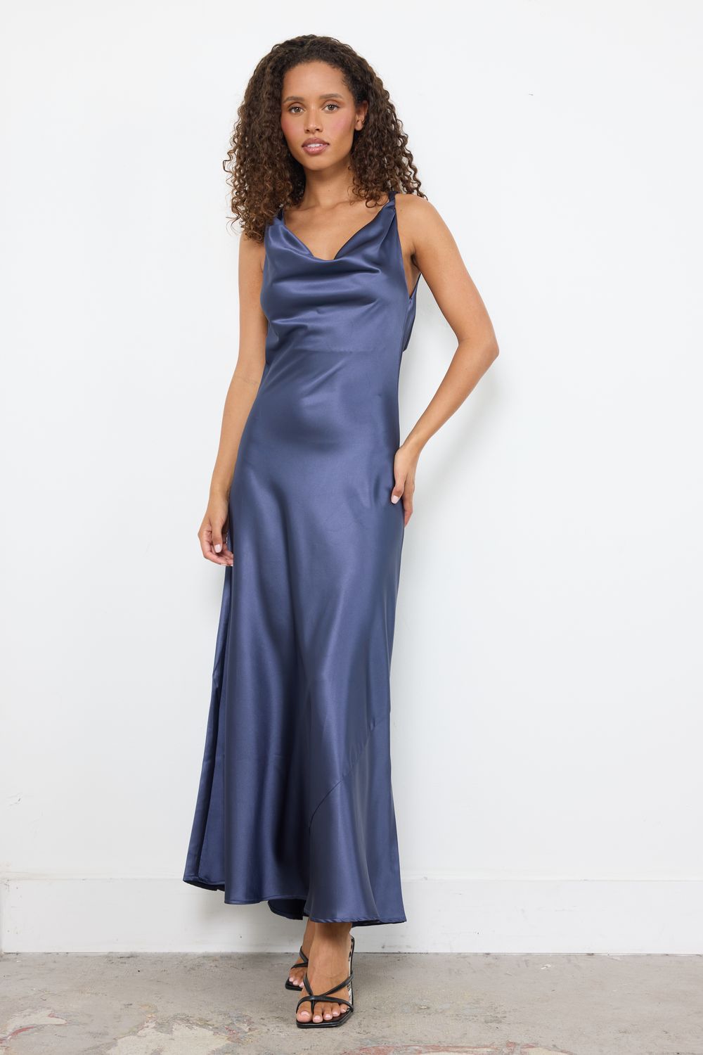 Sleepless Night Navy Dress