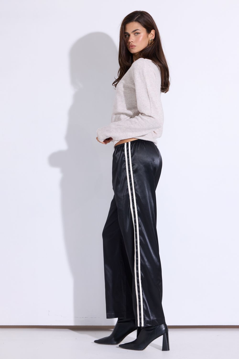 Track Star Black Pants