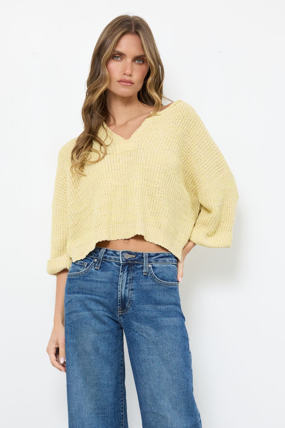 Loose The Attitude Yellow Top