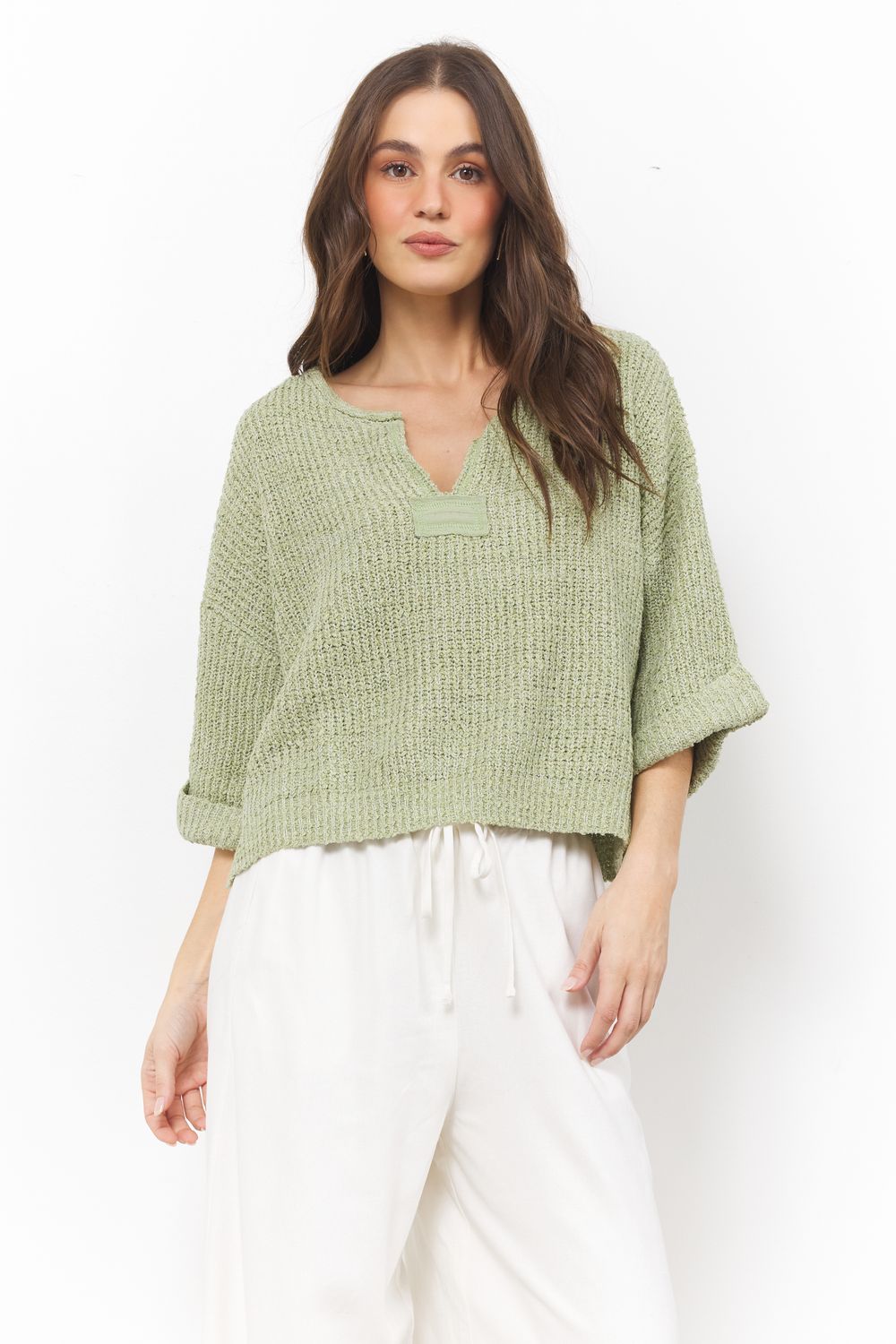 Loose The Attitude Sage Top
