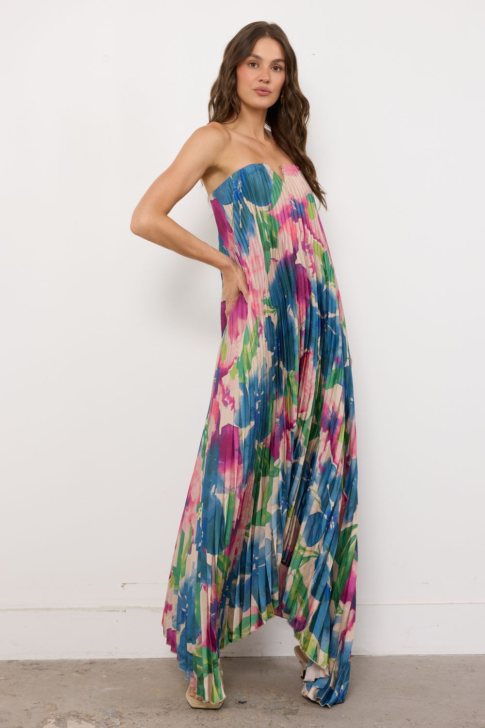 Your Auntie's Favorite Lapis Bloom Dress