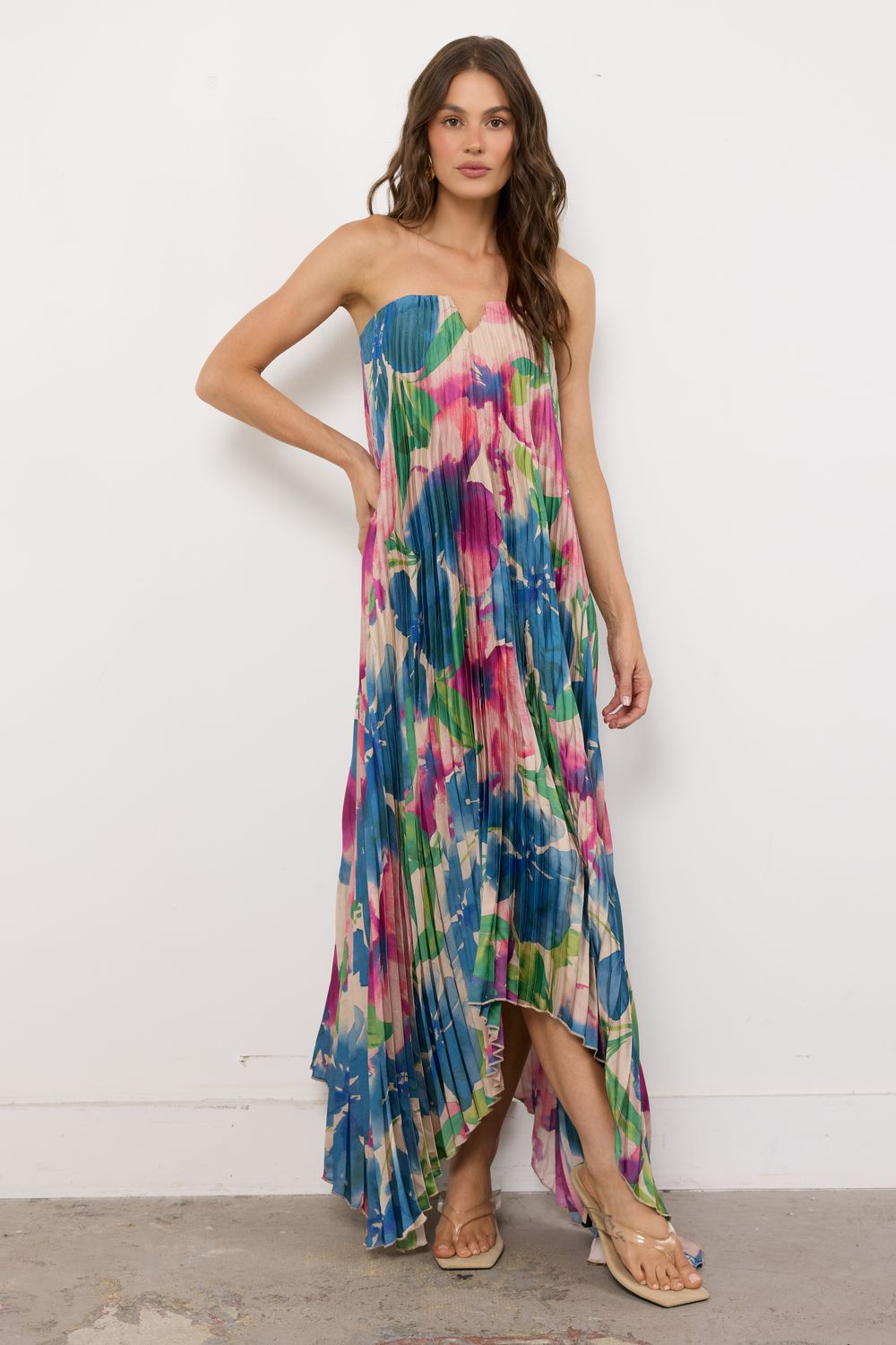 Your Auntie's Favorite Lapis Bloom Dress