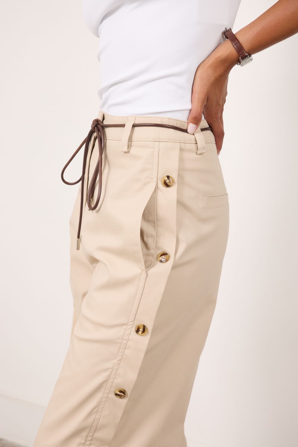 Richmond Light Khaki Pants