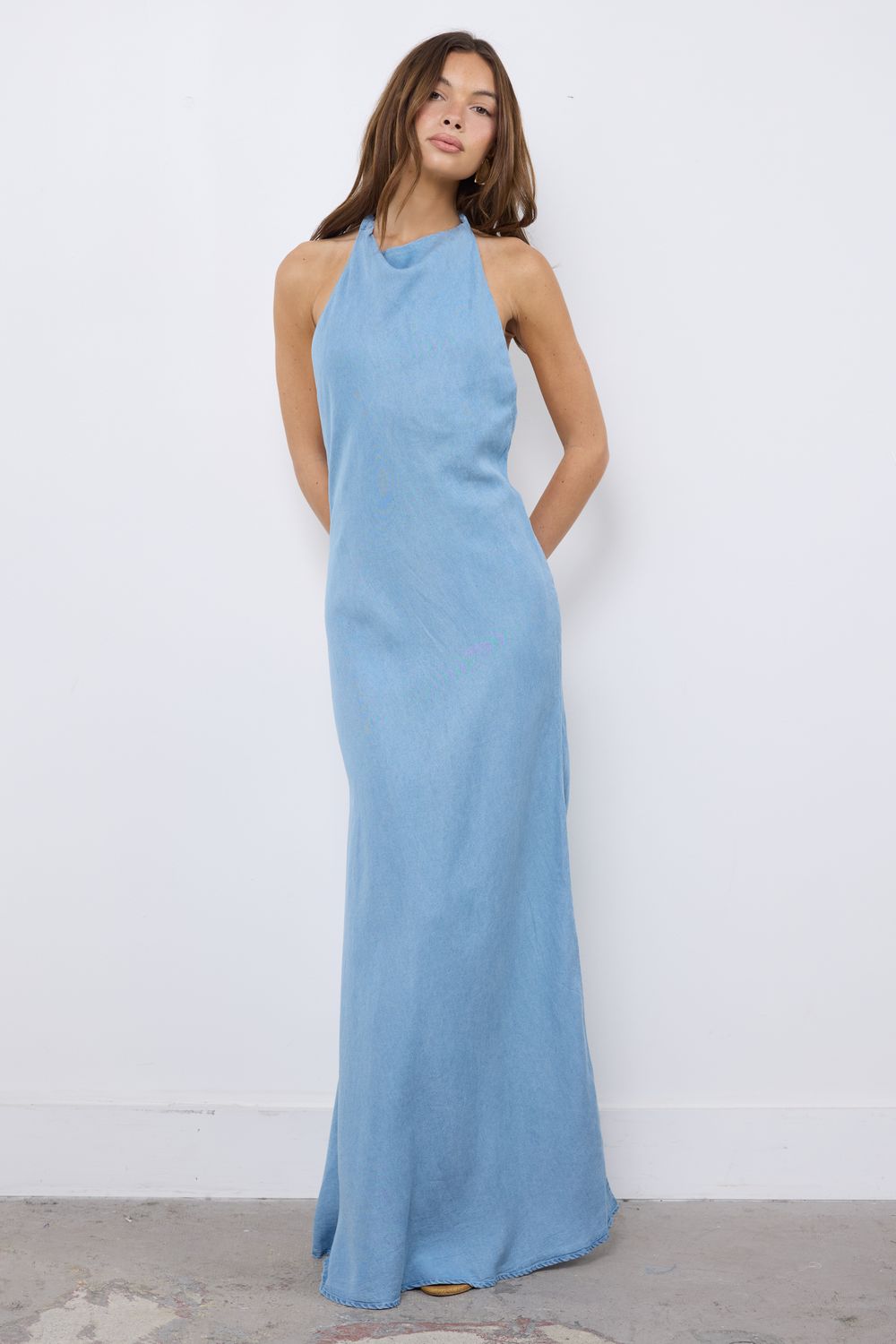 Go Crazy Denim Blue Dress