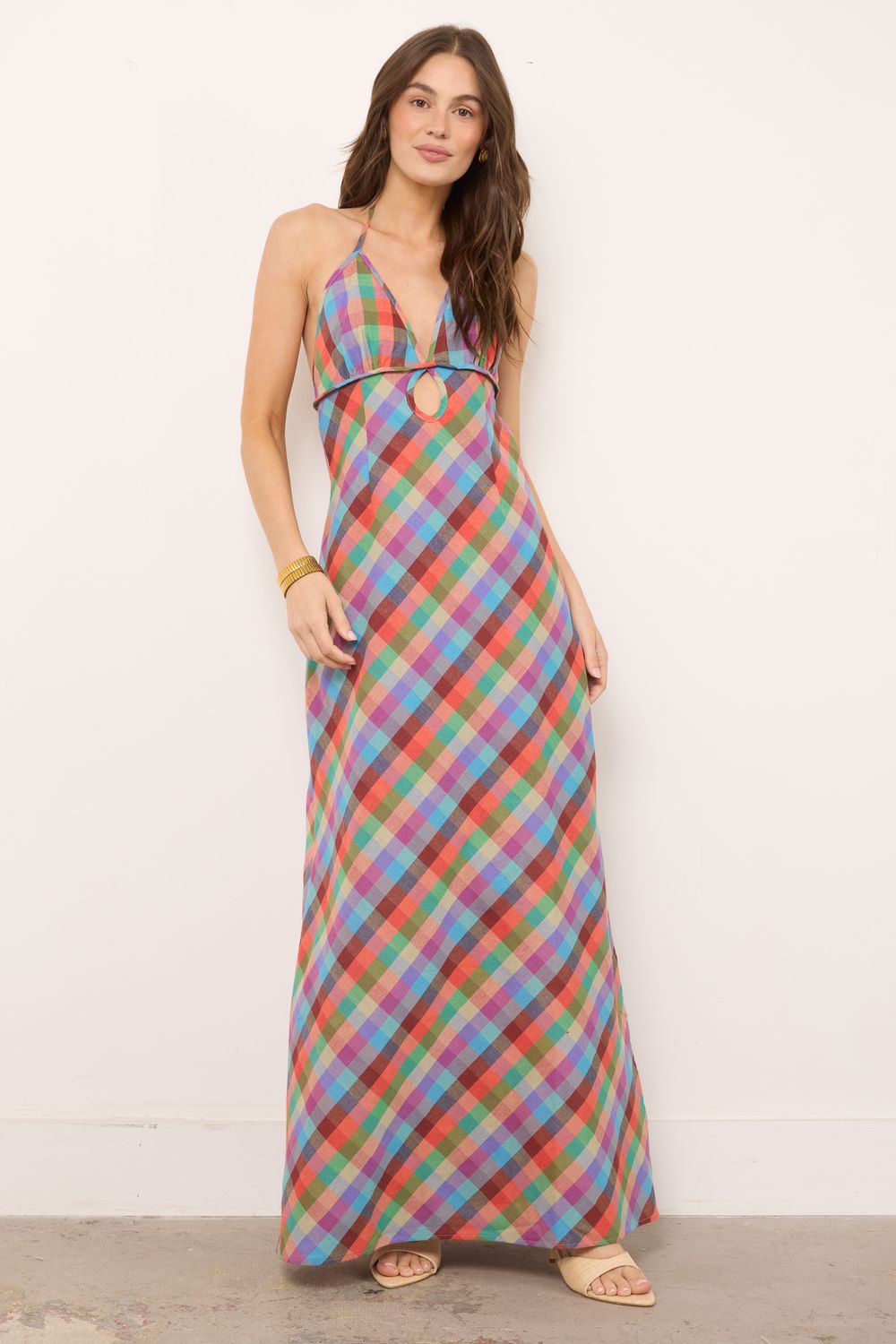 Picnic In The Park Peony Dress