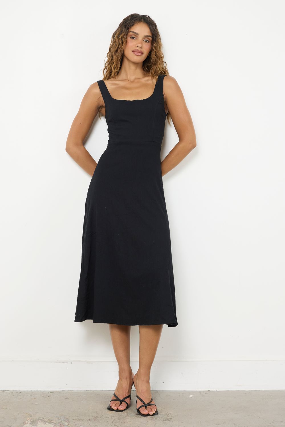 Huckleberry Black Dress