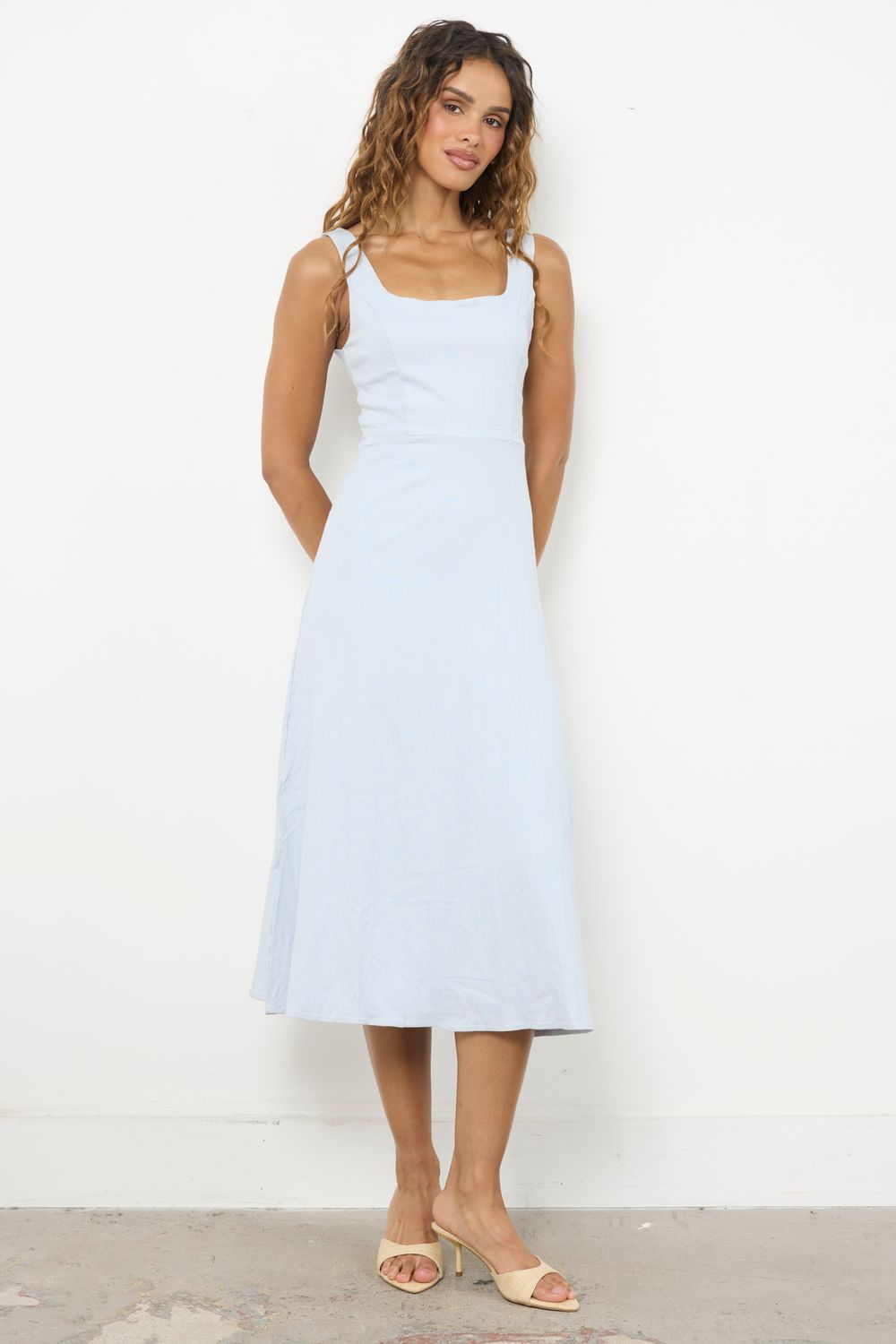 Huckleberry Light Blue Dress