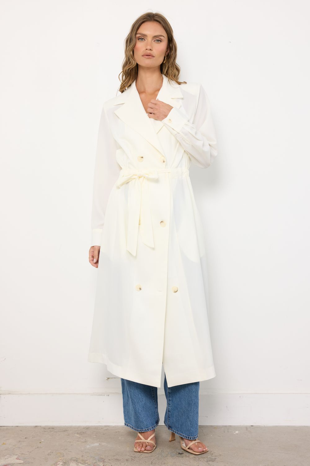 Marry Rich Ivory Jacket