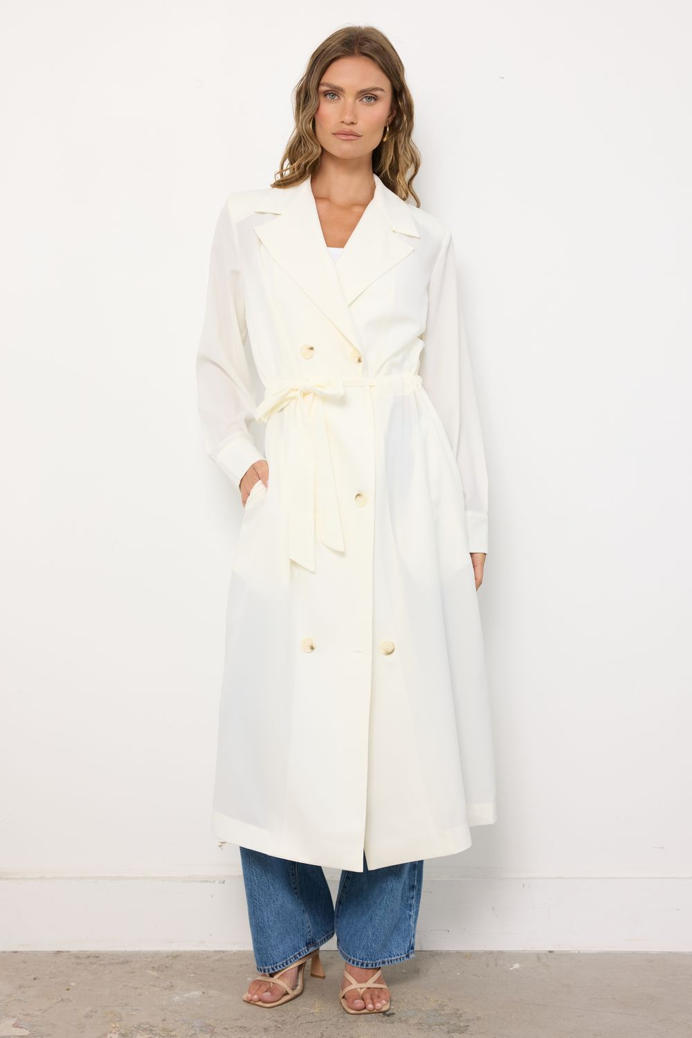 Marry Rich Ivory Jacket