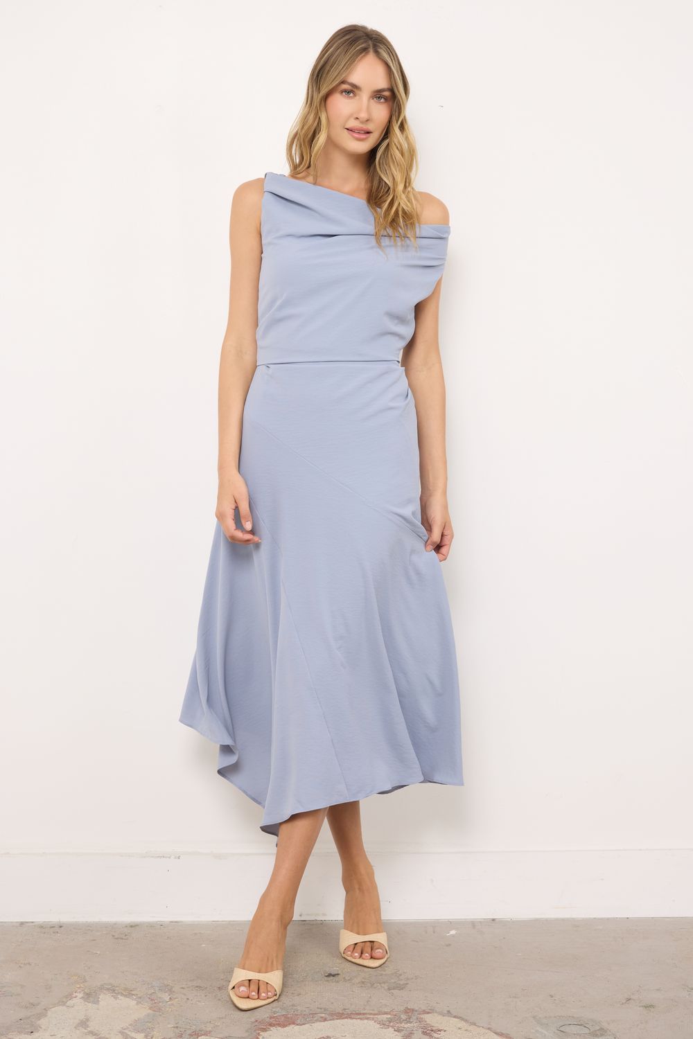 Spin Me Around Blue Dress