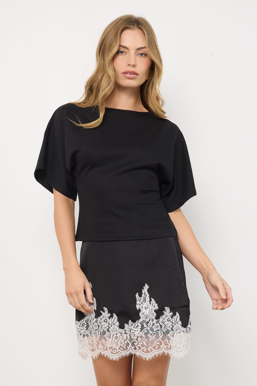 Aunt Vidala Black/White Skirt