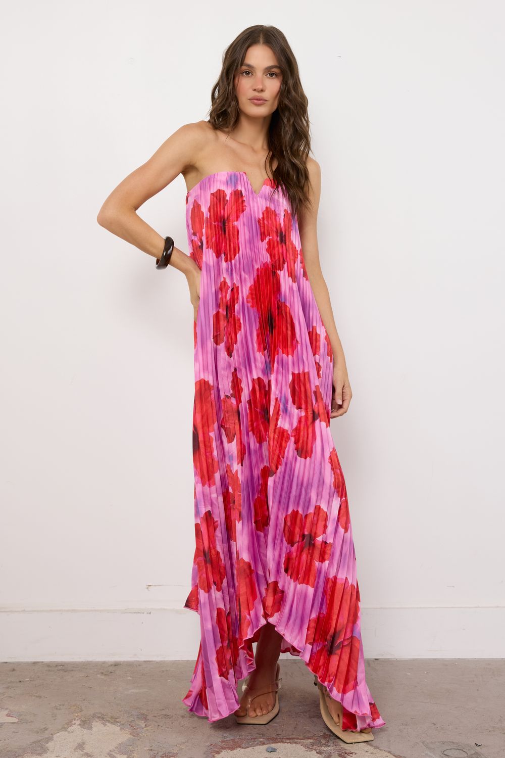 Milena Hibiscus Bloom Dress