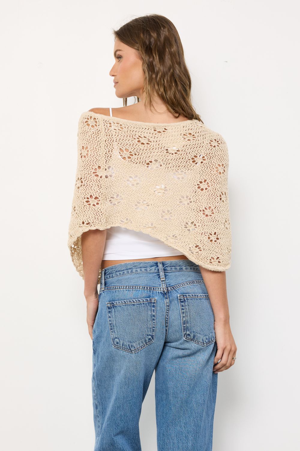 Everything Nice Cream Poncho