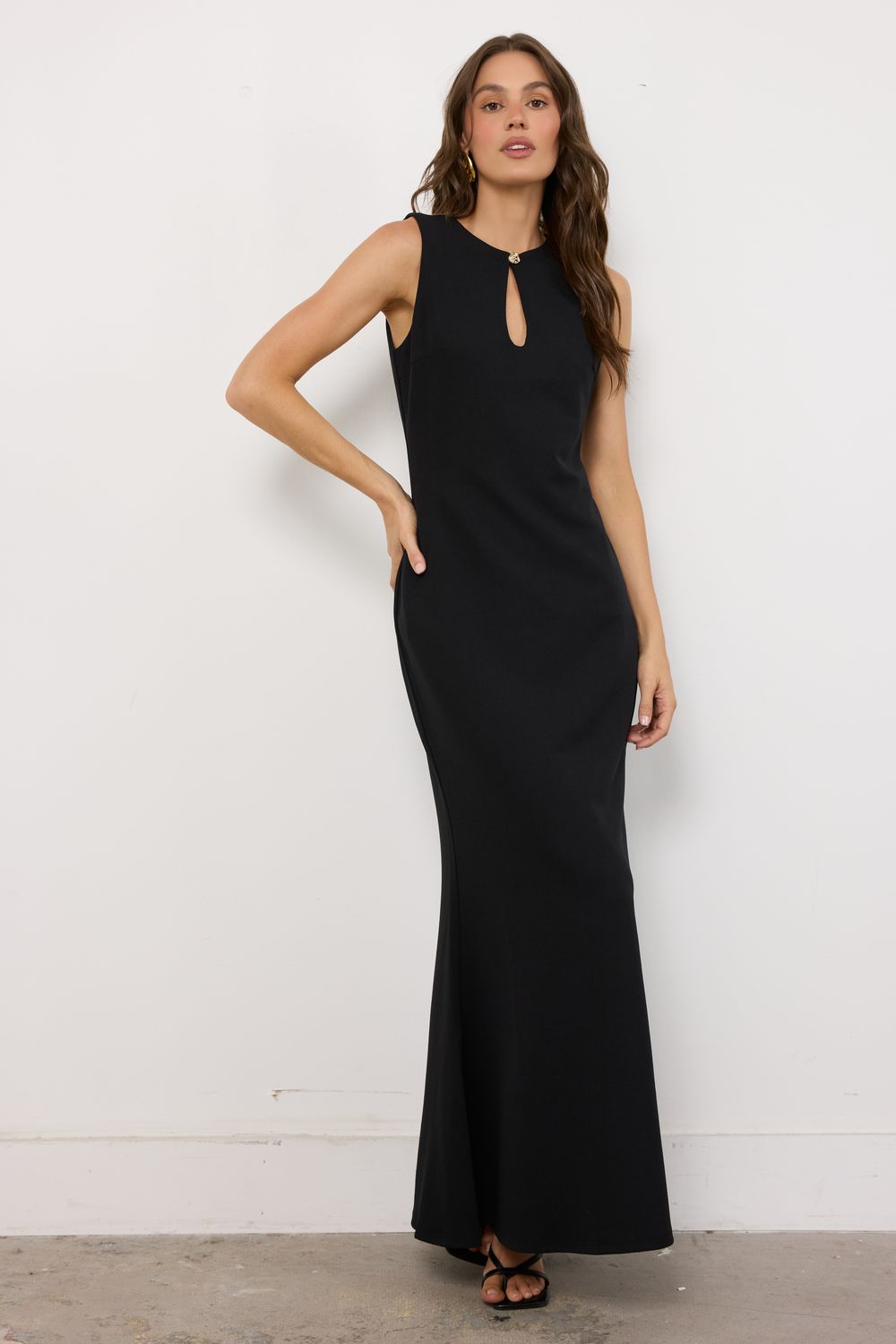 Stop Crying Your Heart Out Black Dress