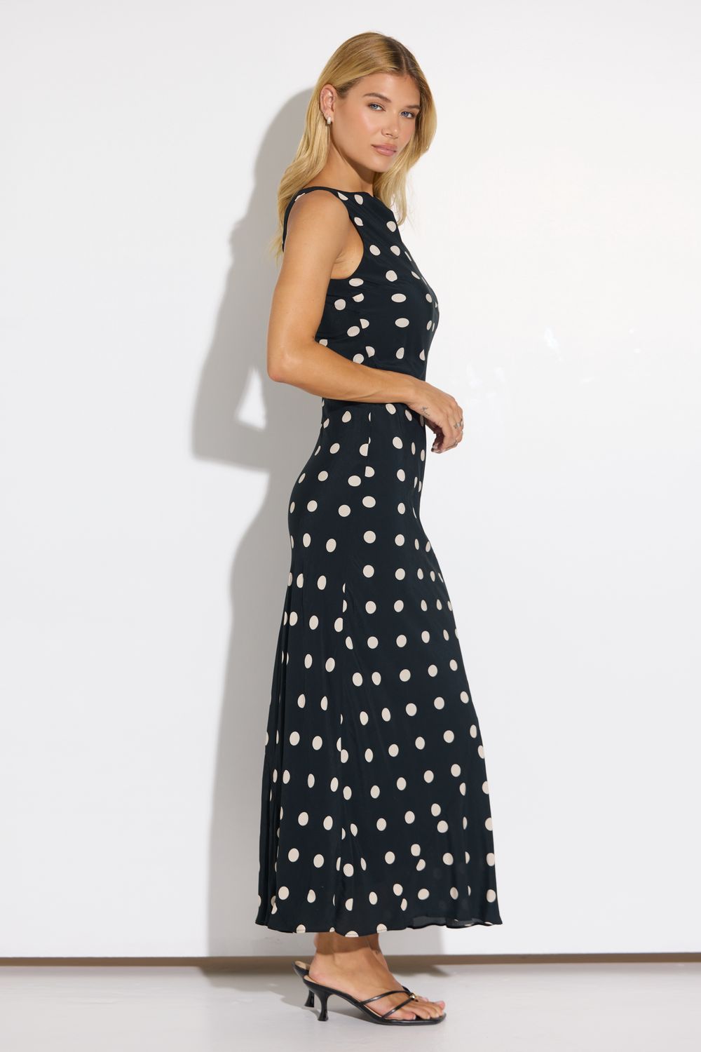 Marine Iguana Black Cream Dress