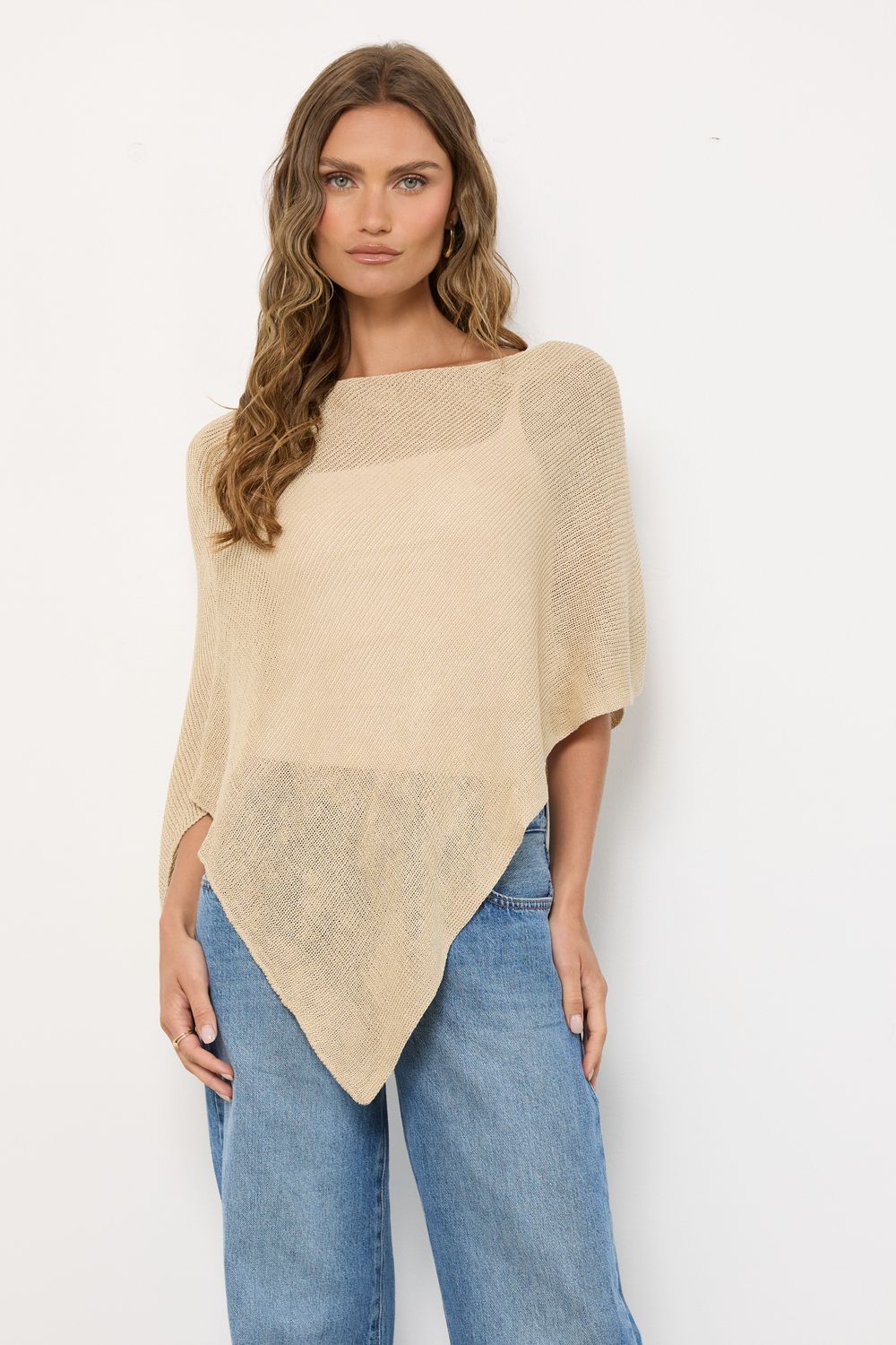 Prove It Taupe Poncho