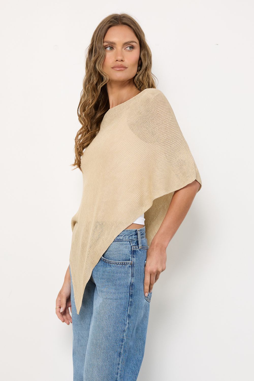 Prove It Taupe Poncho