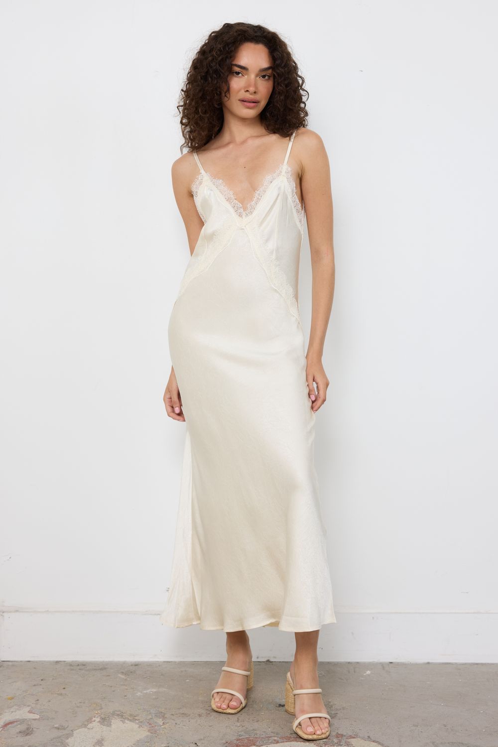 Summer Di Laurentis Champagne Dress