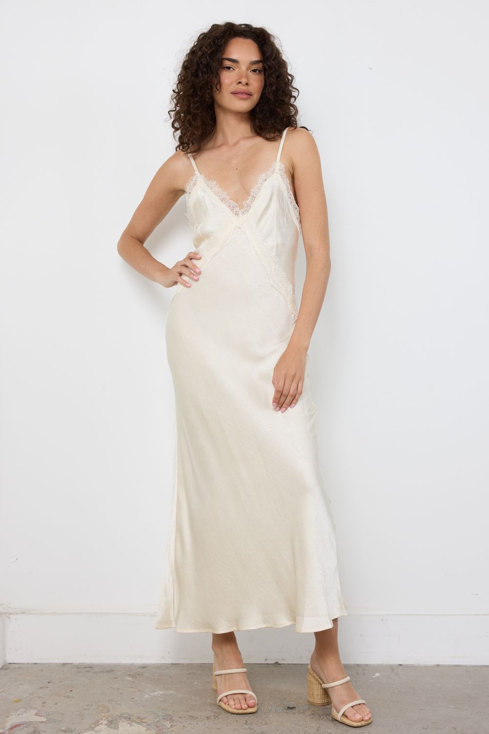 Summer Di Laurentis Champagne Dress