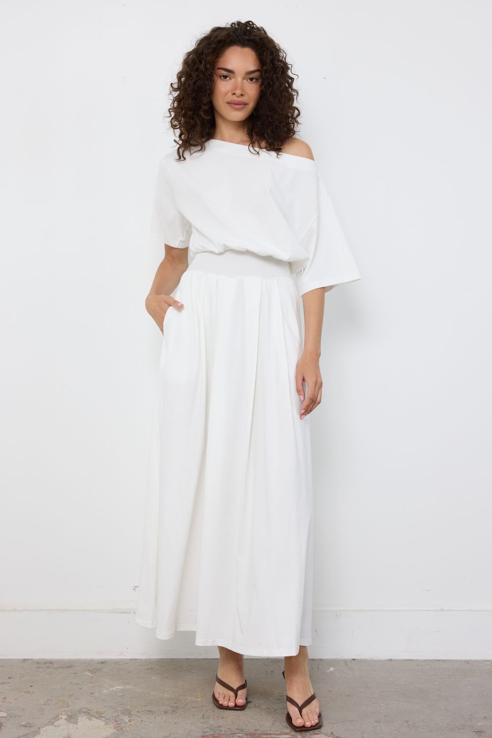 Die If I Don't Off White Dress