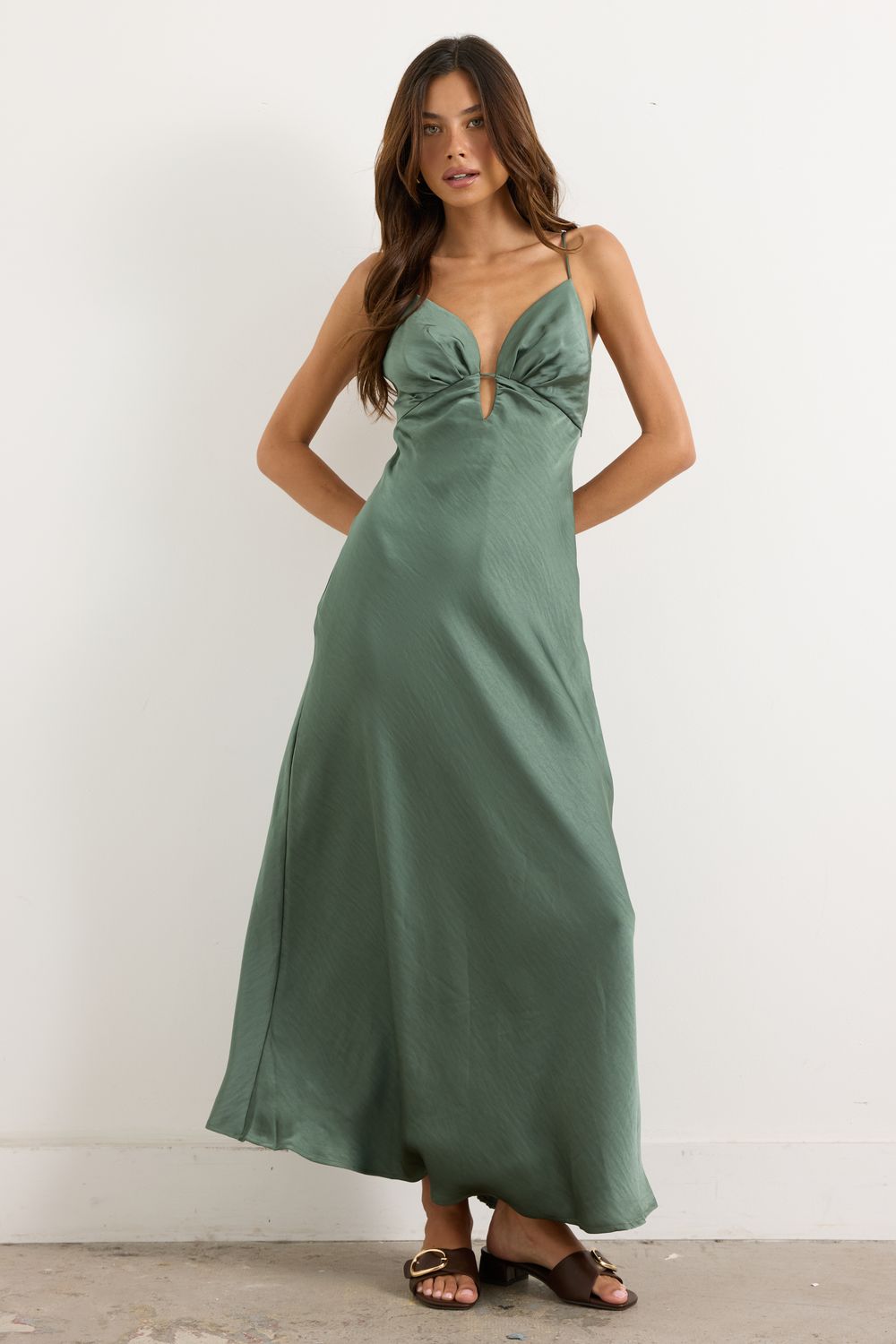 short green prom dresses Olive Bridesmaid With Sleeves Sleeves Trumpet/Mermaid Zipper Split Long Stretch Satin Bridesmaid Dresses Black Dress Shoes - SCV009605 Variant:Ivory size 14 making it the perfect