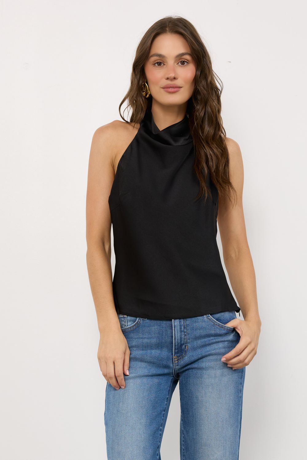 Aniya Black Top